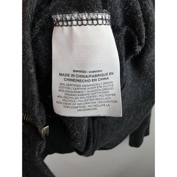 Nike Just Do It Women's Hoodie Jacket Size Large Gray Long Sleeve Shirt Jacket - Picture 9 of 11